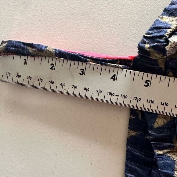 Camo Star Print Off The Shoulder Fit‎ & Flare Dress Womens S High Low - Picture 9 of 13